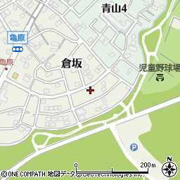愛知県名古屋市緑区倉坂509周辺の地図