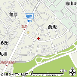 愛知県名古屋市緑区倉坂917周辺の地図
