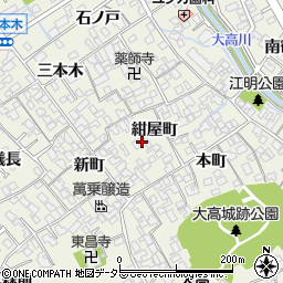 愛知県名古屋市緑区大高町紺屋町20周辺の地図