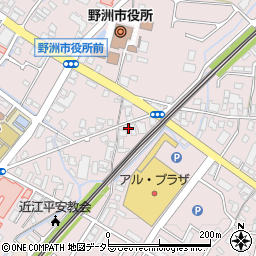 滋賀県野洲市小篠原1043周辺の地図