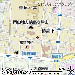 岡山県津山市椿高下49-1周辺の地図