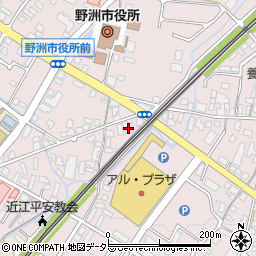 滋賀県野洲市小篠原1041周辺の地図