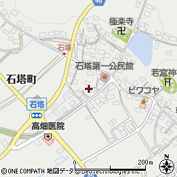 滋賀県東近江市石塔町676周辺の地図