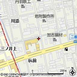 天野鉄工所周辺の地図