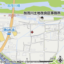 岡山県津山市河辺656周辺の地図