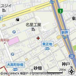 愛知県名古屋市緑区大高町西正地63周辺の地図