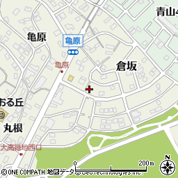 愛知県名古屋市緑区倉坂919周辺の地図