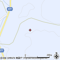 愛知県豊田市東大林町大久後周辺の地図