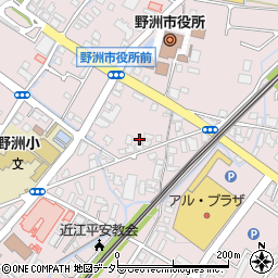 滋賀県野洲市小篠原1233周辺の地図