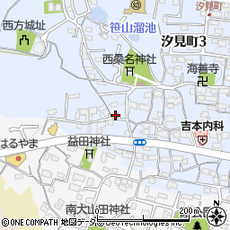三重県桑名市西方612周辺の地図