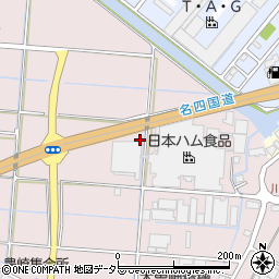 三重県桑名郡木曽岬町三崎周辺の地図