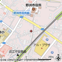 滋賀県野洲市小篠原1237周辺の地図