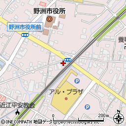 滋賀県野洲市小篠原1040周辺の地図