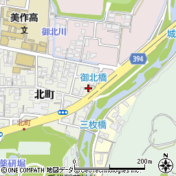 岡山県津山市北町10周辺の地図