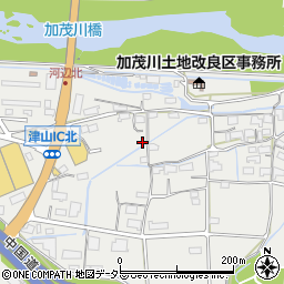 岡山県津山市河辺692周辺の地図
