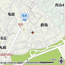 愛知県名古屋市緑区倉坂902周辺の地図