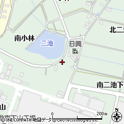 愛知県みよし市打越町（下山）周辺の地図