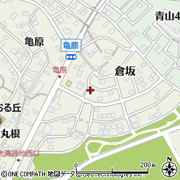 愛知県名古屋市緑区倉坂901周辺の地図