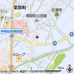 兵庫県神崎郡神河町粟賀町297周辺の地図