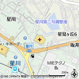 コメリＰＲＯ桑名店周辺の地図