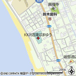 ＫＫＲ沼津はまゆう周辺の地図