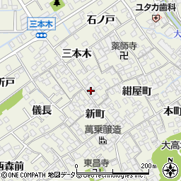 愛知県名古屋市緑区大高町新町57周辺の地図