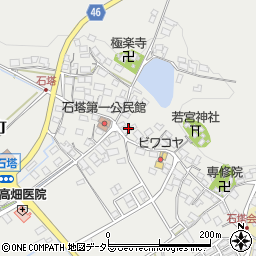 滋賀県東近江市石塔町931周辺の地図