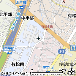 愛知県名古屋市緑区有松南112周辺の地図