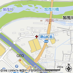 岡山県津山市河辺733周辺の地図
