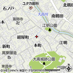 愛知県名古屋市緑区大高町本町9周辺の地図