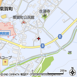 兵庫県神崎郡神河町粟賀町301周辺の地図