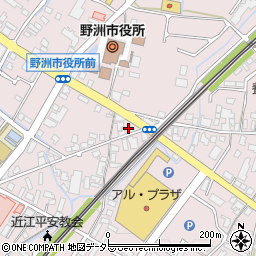 滋賀県野洲市小篠原1264周辺の地図