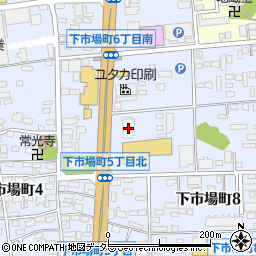 日本精工中部日本自動車部・中部周辺の地図