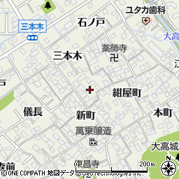 愛知県名古屋市緑区大高町新町54周辺の地図