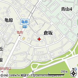 愛知県名古屋市緑区倉坂1008周辺の地図