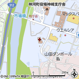 兵庫県神崎郡神河町粟賀町661-1周辺の地図