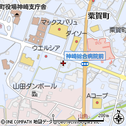 但陽信用金庫粟賀支店周辺の地図