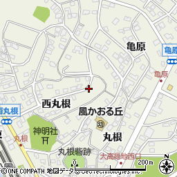 愛知県名古屋市緑区大高町（西丸根）周辺の地図