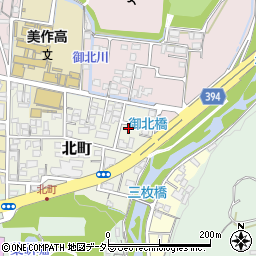 岡山県津山市北町14周辺の地図