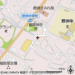 滋賀県野洲市小篠原705周辺の地図