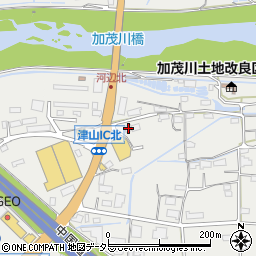 岡山県津山市河辺694周辺の地図