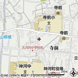 兵庫県神崎郡神河町寺前周辺の地図