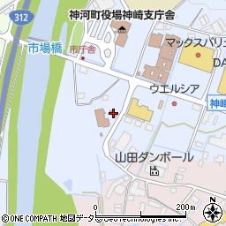 兵庫県神崎郡神河町粟賀町660-1周辺の地図