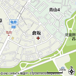 愛知県名古屋市緑区倉坂404周辺の地図
