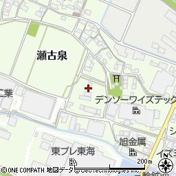 三重県員弁郡東員町瀬古泉438周辺の地図