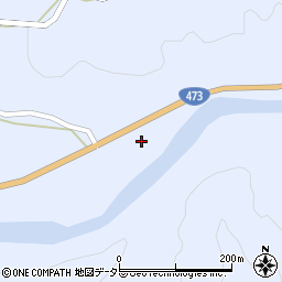 愛知県北設楽郡東栄町川角島周辺の地図