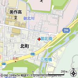 岡山県津山市北町14-2周辺の地図