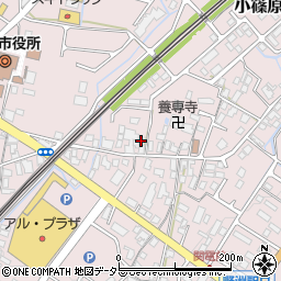 滋賀県野洲市小篠原1390周辺の地図