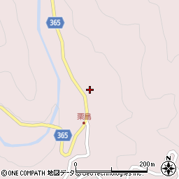 愛知県設楽町（北設楽郡）三都橋（仲屋切）周辺の地図