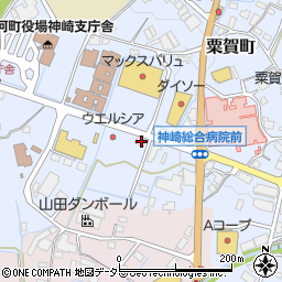 兵庫県神崎郡神河町粟賀町359周辺の地図